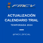 Cambios en el calendario del Campeonato de Trial de la Comunidad Valenciana