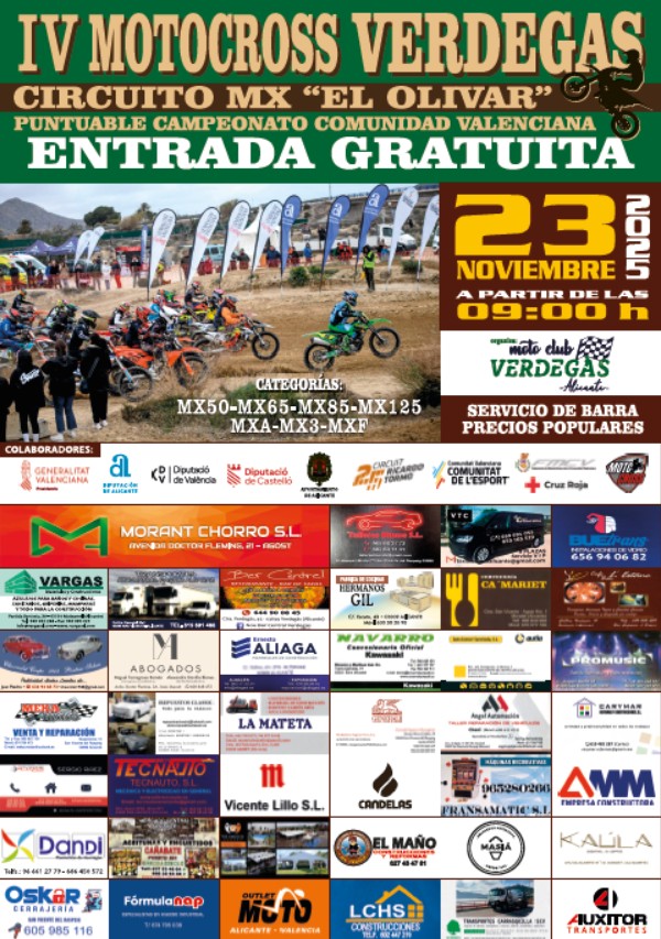 Verdegàs, listo para el Motocross autonómico