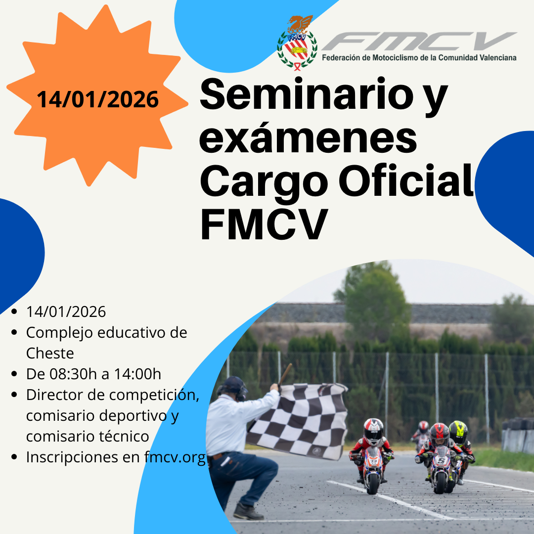 La FMCV convoca un Seminario de Cargos Oficiales autonómico