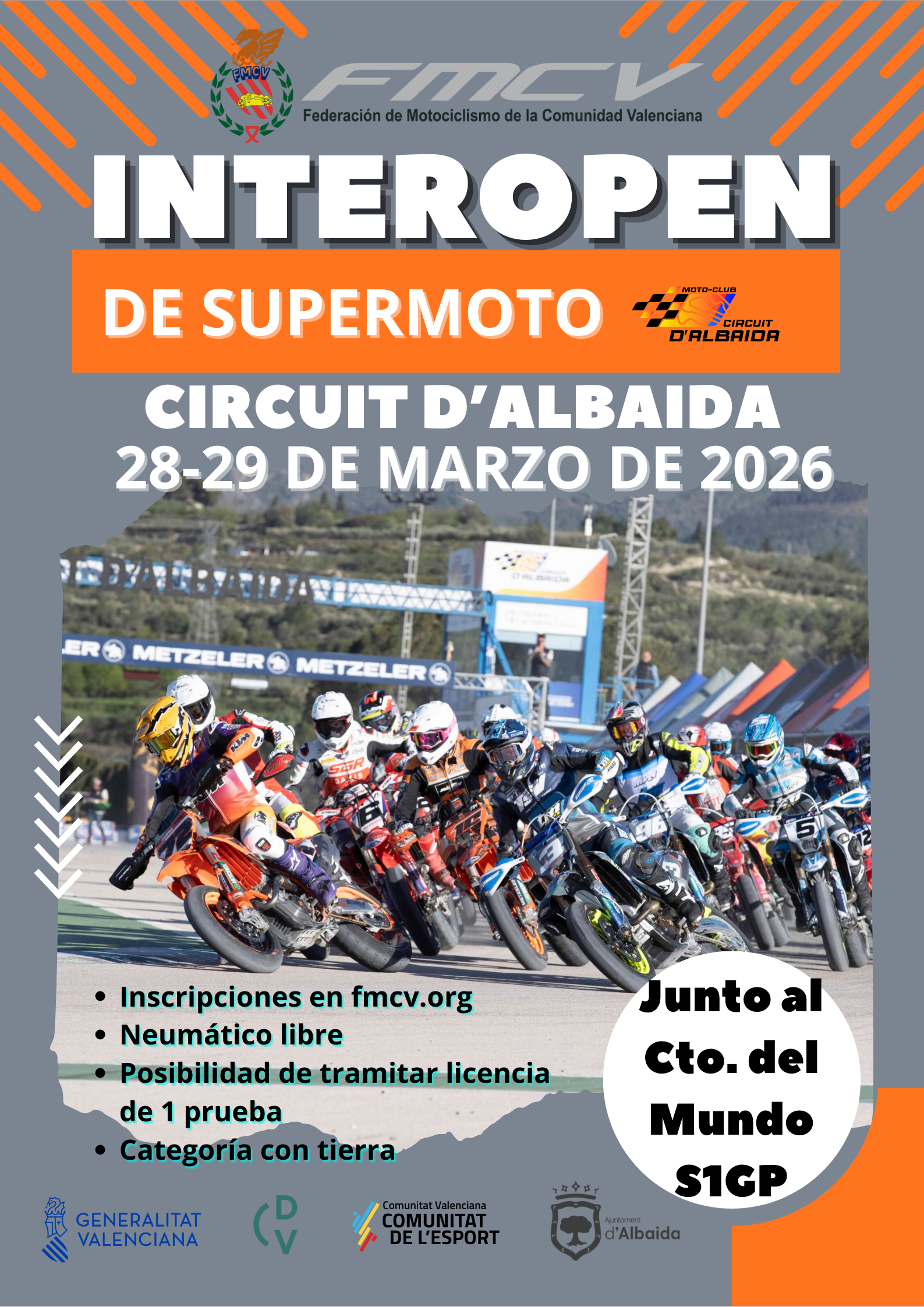Vuelve el InterOpen de Supermoto a Albaida