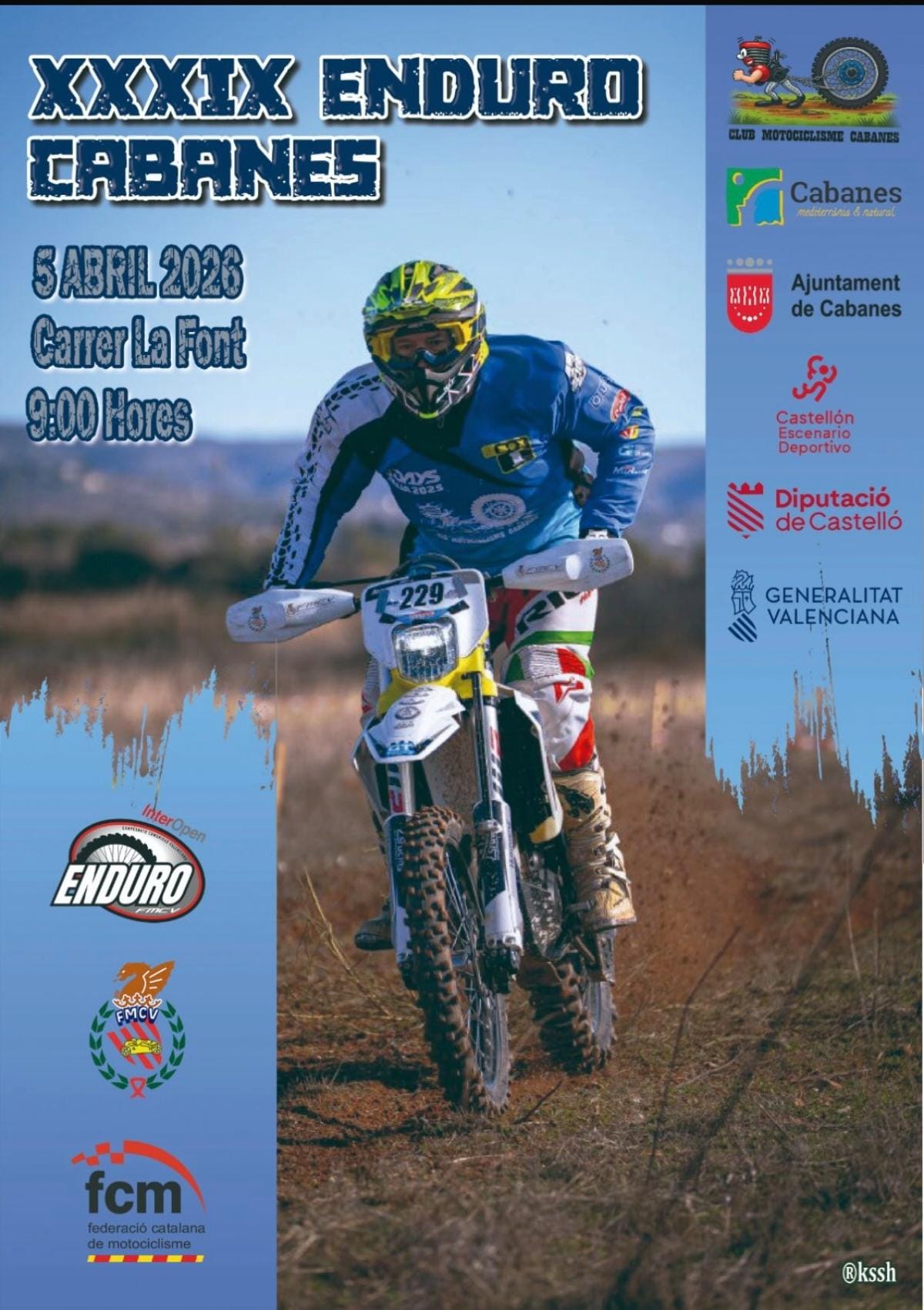 Cabanes se prepara para un Enduro de 10