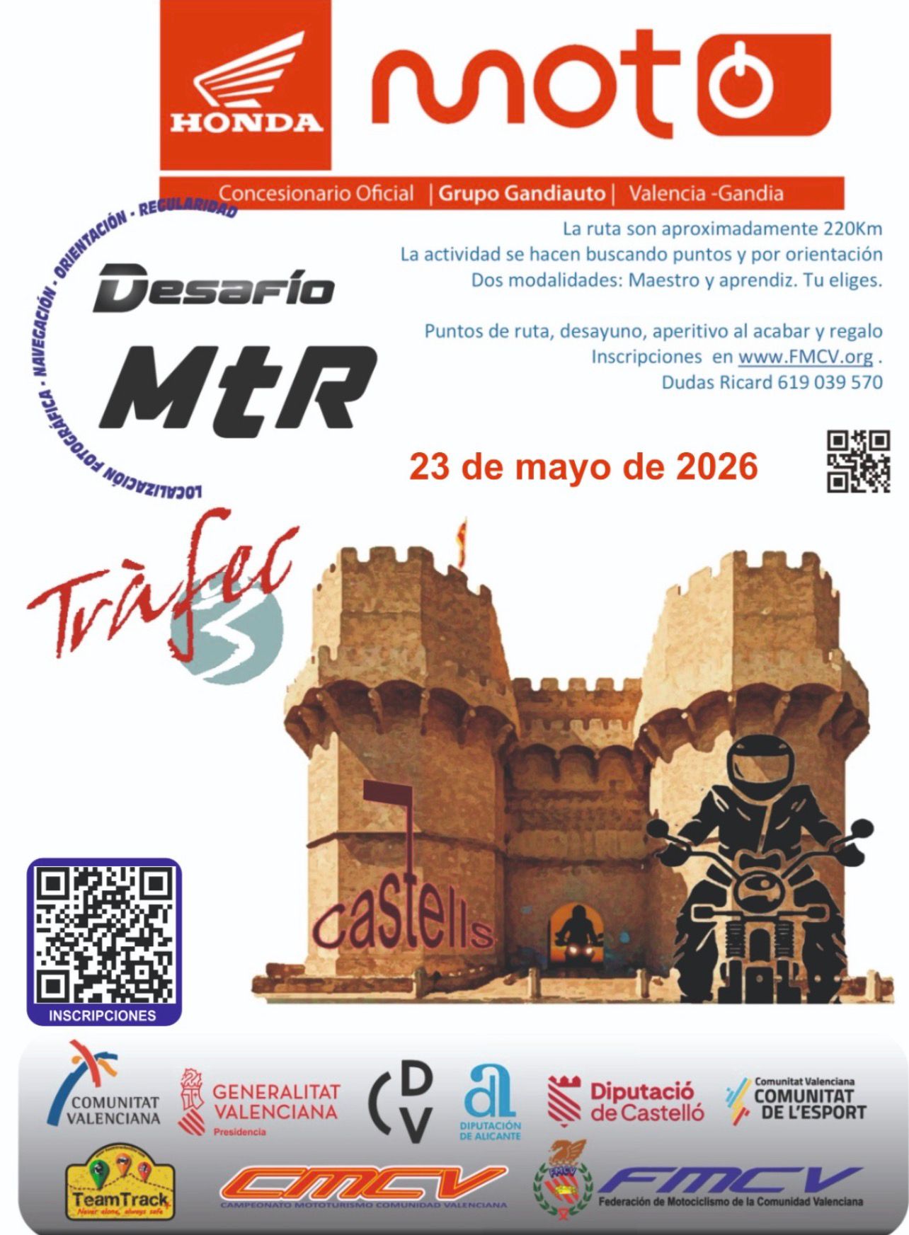 Mototurismo Ruta 7 Castells