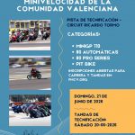 La 6ª de la Minivelocidad valenciana, este domingo en Cheste